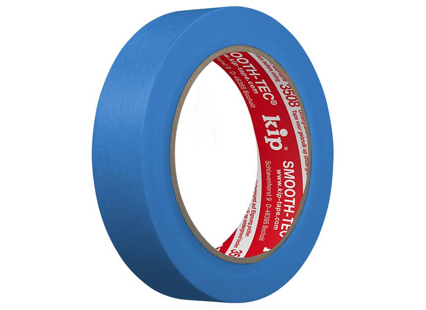 KIP® PREMIUM gladek krep lepilni trak za ostre linije