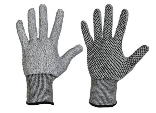 Vlaknene protiurezne rokavice odporne na ureze 5. stopnje