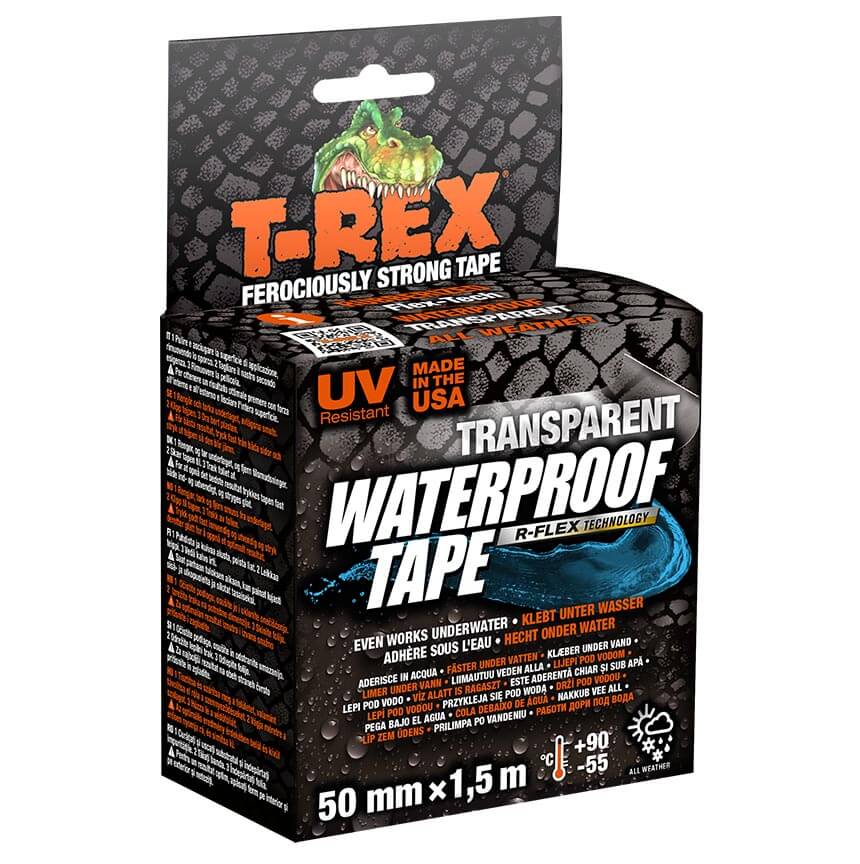 T-REX vodotesni lepilni trak za popravila - prozorni