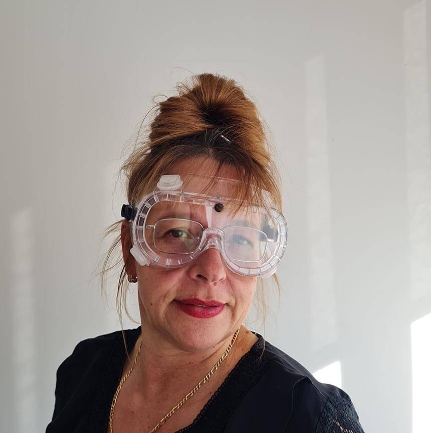 zaščitna očala proti rosenju z ventilom